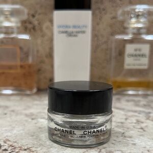 Chanel empty glass container - Chanel Made in USA.